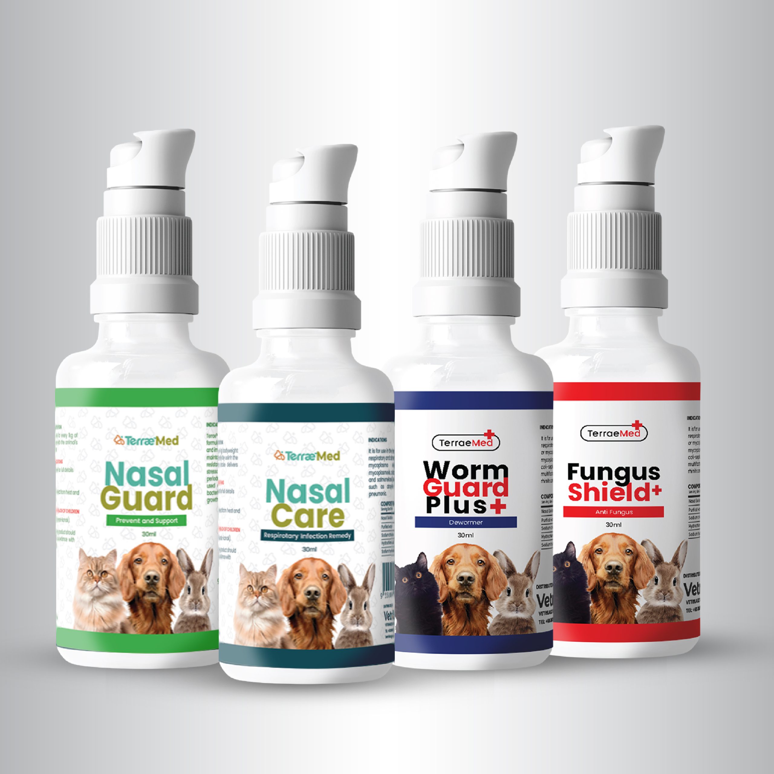 Super Jimat Combo: Nasal Care, Nasal Guard, BioFur Shield, Digest Guard